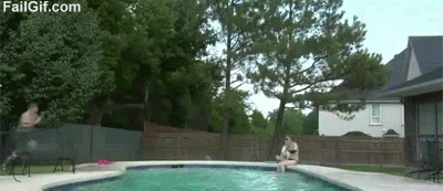 When trying to impress your Susan Glenn, just swim. Normally.