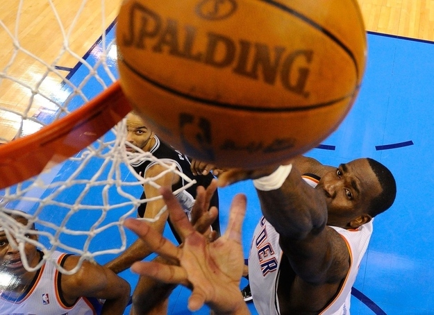 Kendrick Perkins is fairly maligned, but people can also forget his definite utility as a leader and glue guy. (Unfortunately, that doesn't stop the Heat's offense.) Like Perkins, Nicki Minaj's new album was maligned, because most of it is terrible. But when Nicki goes in, she goes in. Also, Perk is mad as hell, and this song is pretty angry.
