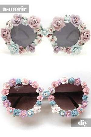 This tutorial takes a little more time (and polymer clay and baking), but the end result is more customizable.