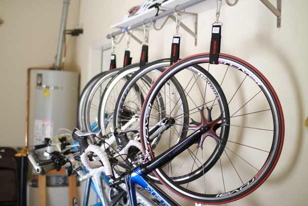 diy wall mount bike rack
