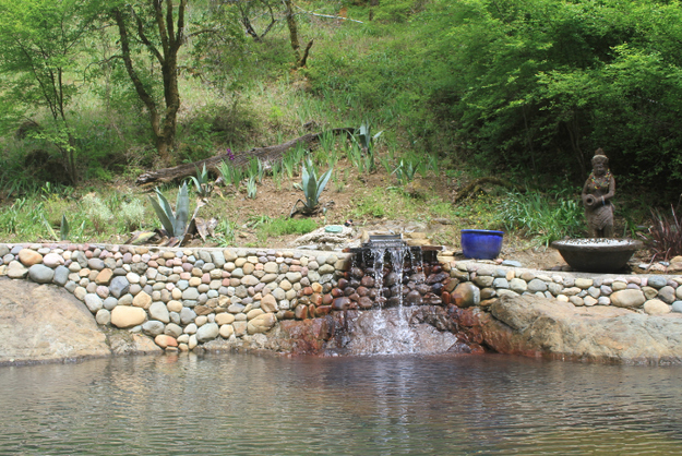 Orr Hot Springs, where Digital Detox holds retreats. No retreat would be complete without a few zen statues.