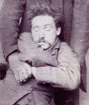 Paddy the Devil was a purported "reluctant sitter," which is weird because it looks like he was sitting when he was apprehended.