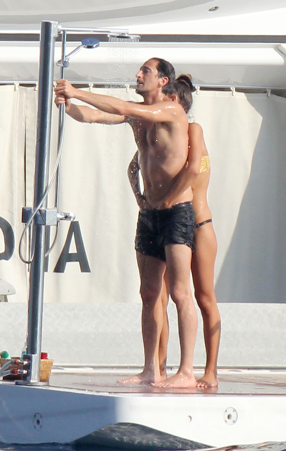 A Lesson In Showering By Adrien Brody