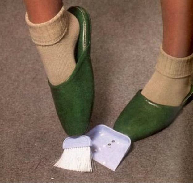 You'll never have to bend over again. Prevents achy backs, or totally pointless?