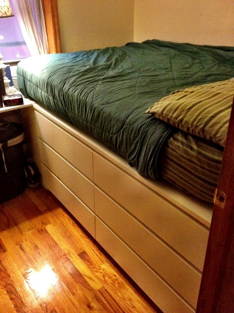 Dresser as Bed Platform