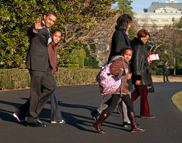 Obama began his term thinking he would take his family back to Chicago to recharge every couple of weeks. But their first trip in February 2009 was more invasion of Normandy than weekend getaway. The Secret Service dropped black curtains down the sides of their home and they tied up traffic in Chicago. “We live in the White House now,” Michelle Obama told staff upon returning to Washington. Their trips home have been sporadic since.