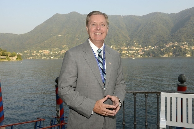 Graham in Italy. (AP)
