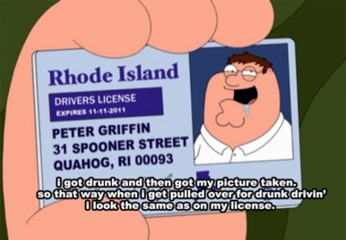 Though both Peter and Homer share a deep love for brews, Peter's dedication to getting "hammahd" is superior in every way.