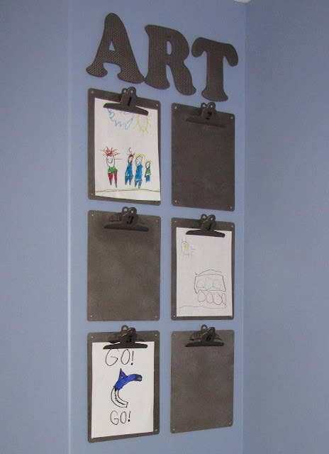 Or clipboards.