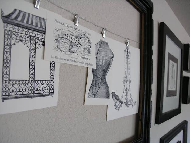 Or these curtain hangers from IKEA.