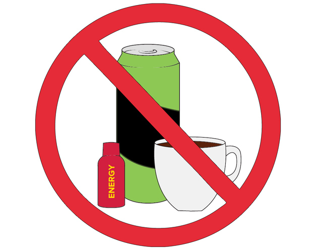 Urban legend has it that teenagers love energy and hate sleeping. When I asked a local cluster of teens about this, they spit mouthfuls of caustic energy drink at me, which is Teen for "Myth Confirmed." Ergo, if you want to sleep on a plane, don't be a teen: avoid caffeinated beverages for at least 6 hours before the flight.
