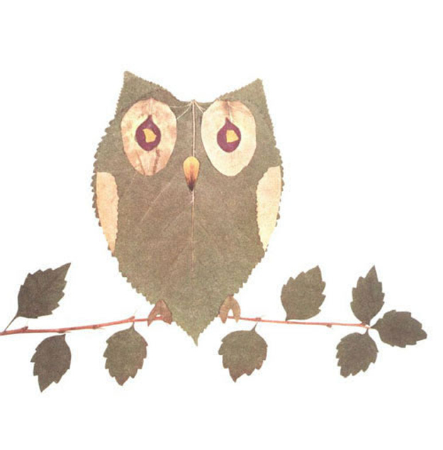 Cool Animals Created From Fall Foliage