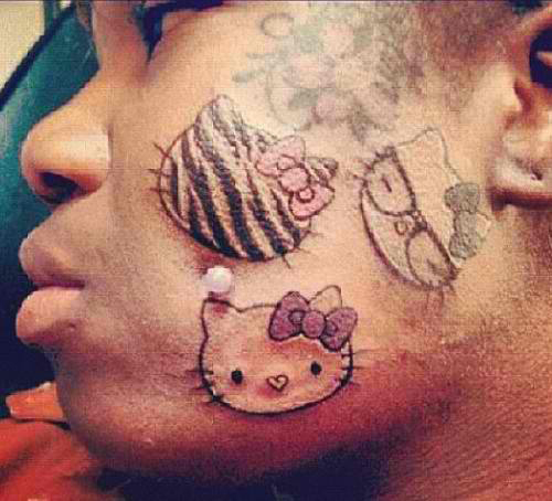 Bilderesultat for worst face tattoo