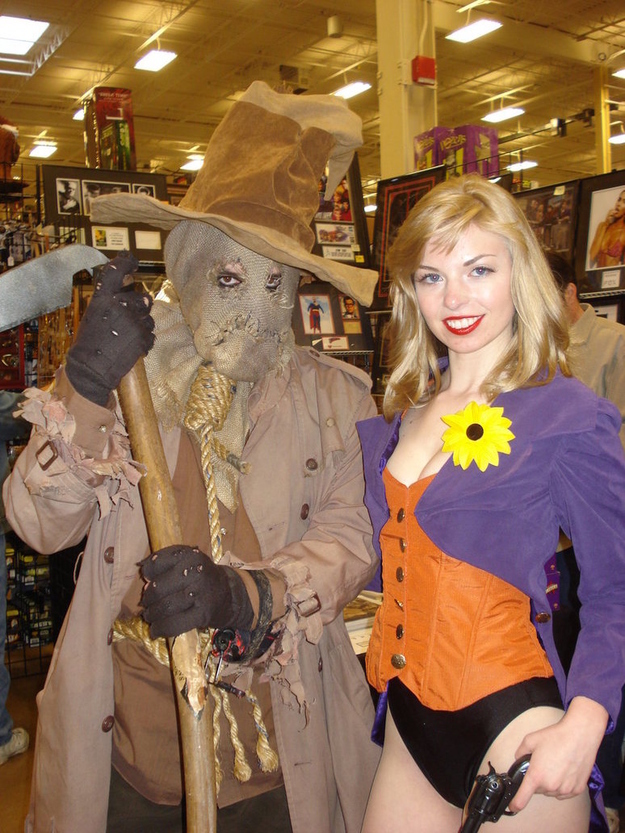 FemmeJoker and Scarecrowby ~happygoluckygirl13