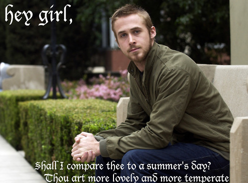 Shakespearean Ryan Gosling