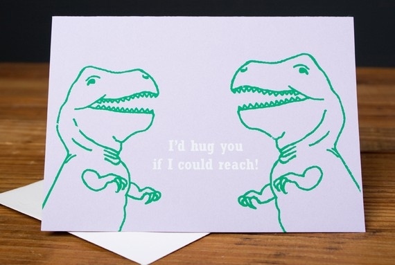 dinosaur sketch valentines day cards