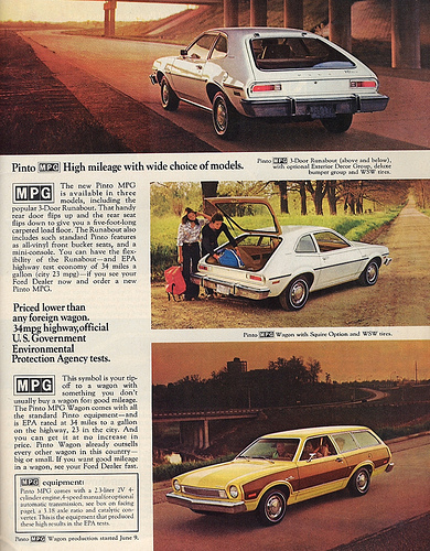 Ford Pinto, 1975