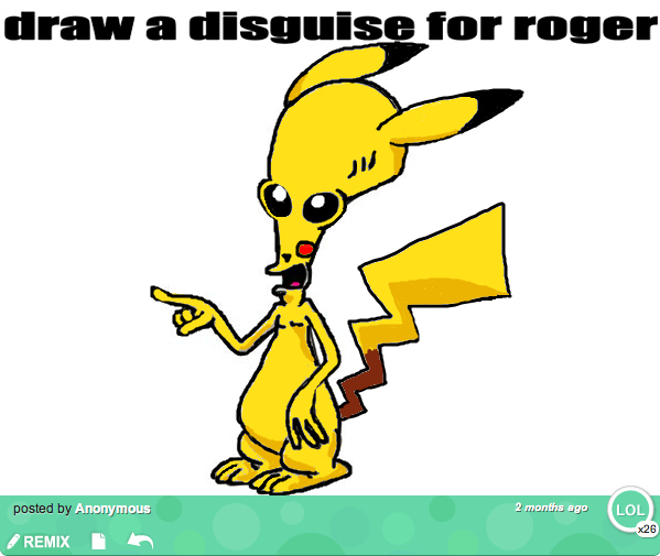 Disguise Roger