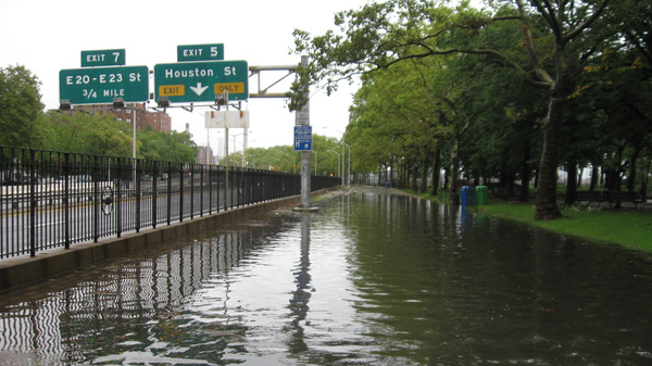 East River Walkway, near Houston St.