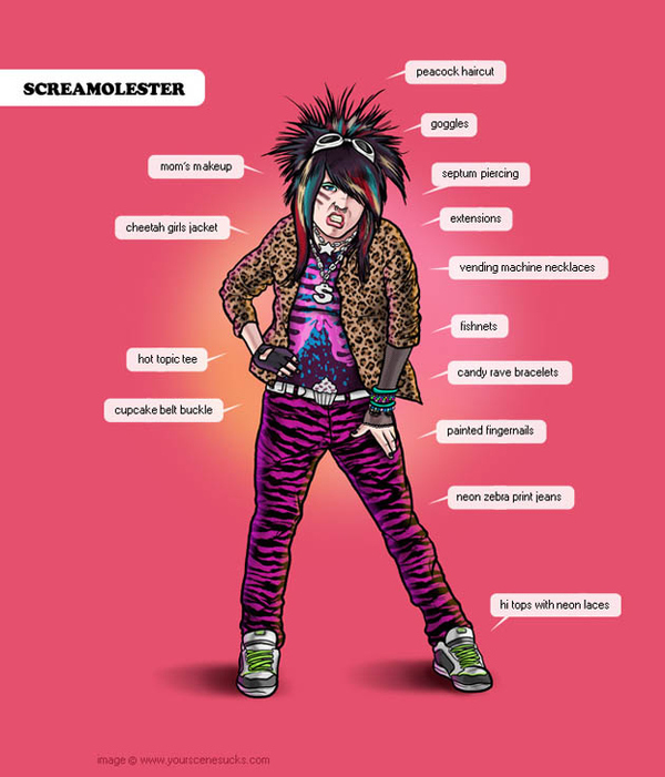 The Screamolester is what happens when a sexually androgynous mutant with mad rad hair attempts t...