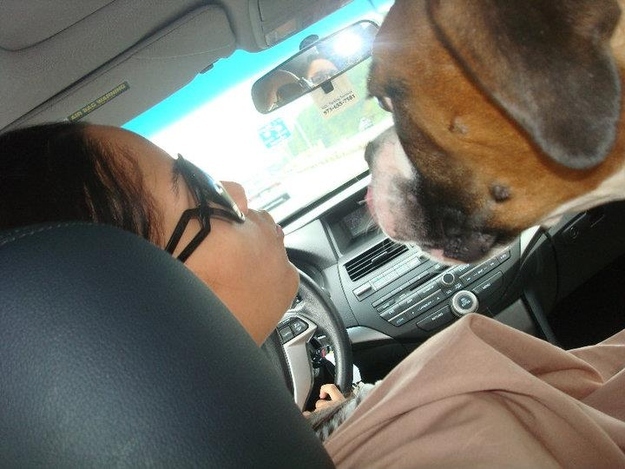 Rocky and I having a moment