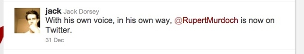 Jack falls for it, and insists within Twitter that the account be verified.