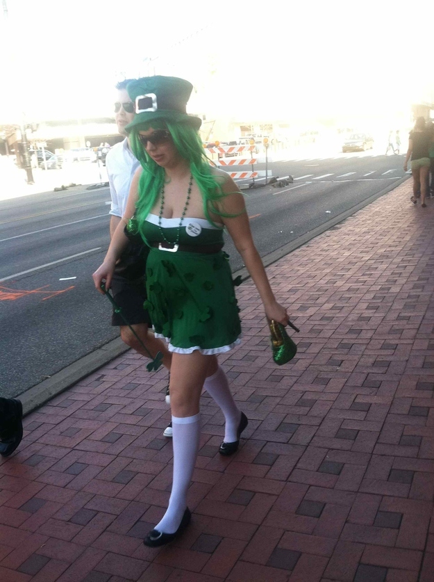 Slutty "whatever the holiday is."