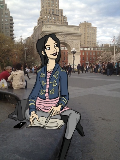New Yorkers I know no. 1 - Jessica Randazza @ Washington Square Park