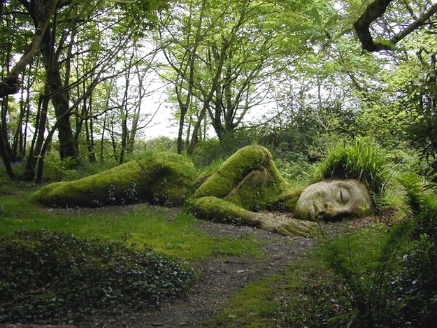 Mud Maid at the Lost Gardens of Heligan, UK