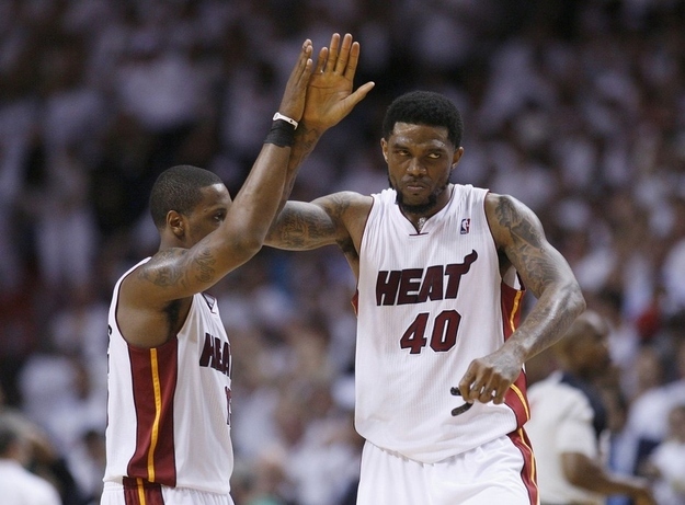 On a similar note, I suspect that Udonis Haslem is a peaceful and quiet soul off the court, sitting in his living room and strumming along to the newest Mark Kozalek albums with a wry sense of humor. Udonis Haslem appreciates delicacy.