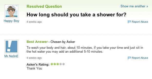 Living The Yahoo! Answers Lifestyle