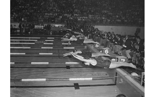 The 1956 Olympics were one big nylon party.
