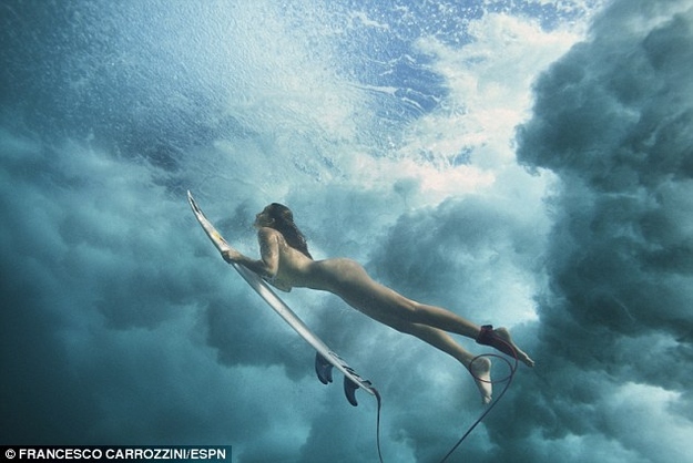 Professional Surfer Maya Gabeira