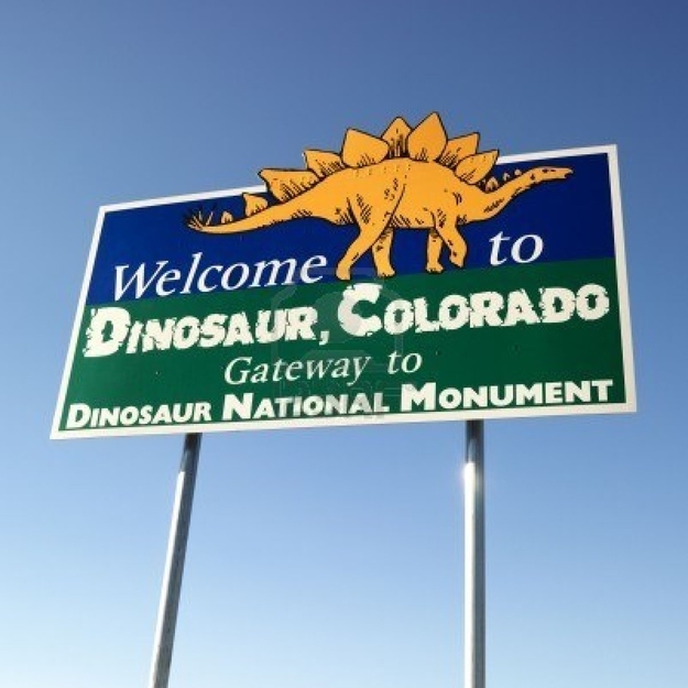 I personally would love to live in a place called Dinosaur.