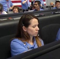 First she was very focused.