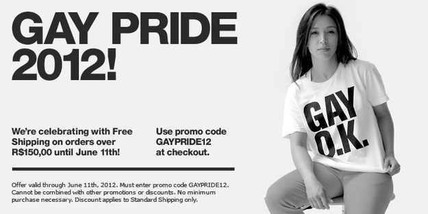 Public Relations - Out and Proud--"The Faceoff" (You Can Play Project)--"Land of Dreams" (Brand USA)--LGBT Pride 2012 (American Apparel) (Pictured)--"Project Honesty" (KY Brand)--"Weigh It Forward" (Philadelphia Gay News)