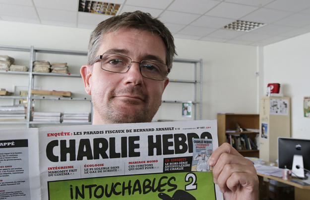 Charb, publishing director of French weekly Charlie Hebdo.