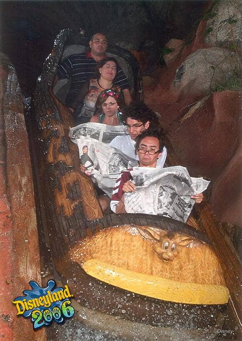 The 15 Best Staged Splash Mountain Photos