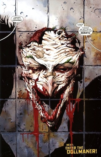 7. Joker Reenacts the Plot of Face/Off