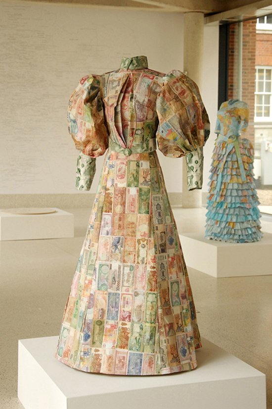 Intricate Paper Dresses