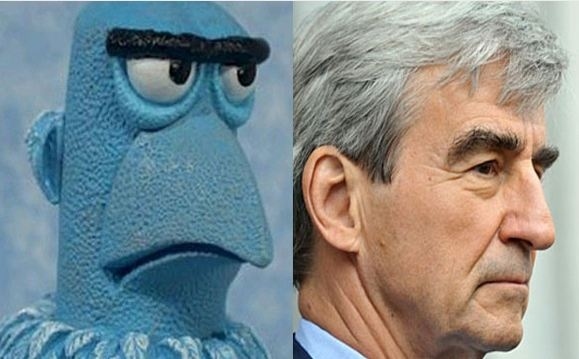 Sam the Eagle and Sam Waterston