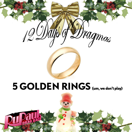 5 Golden Rings (um, we don&#39;t play)