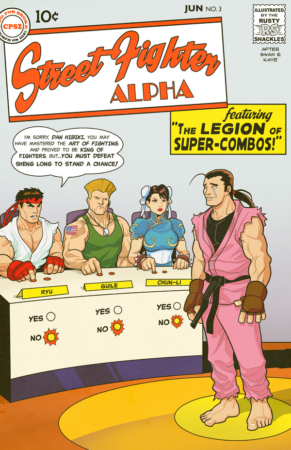Street Fighter/Legion of Super-Heroes