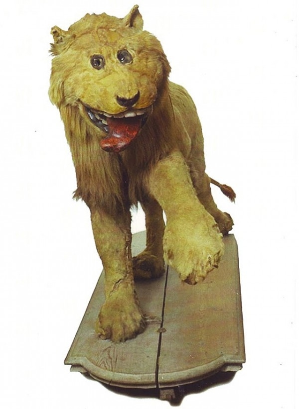 first stuffed lion