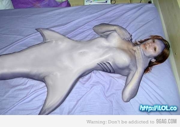 Shark Cosplay Might Be The Most Terrifying Thing I&#39;ve Ever Seen