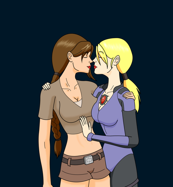 Jill Valentine x Lara Croft