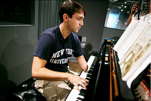 In Iowa state law forbids any establishment from charging admission to see a one-armed piano player.