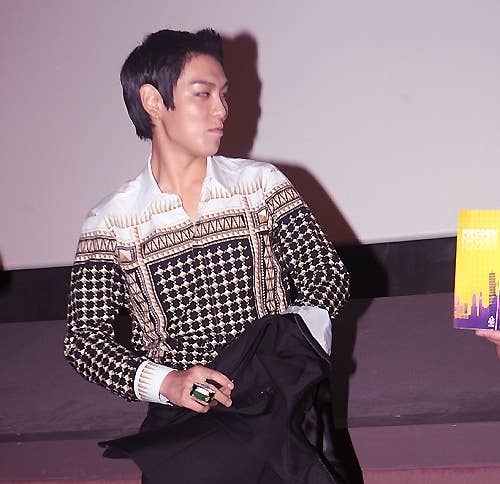 K-pop group Big Bang wearing Givenchy