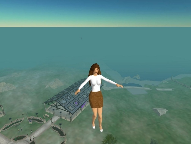 In the virtual world, members ("residents") fly from different islands, stopping to hang out in malls, nightclubs, churches, you name it.