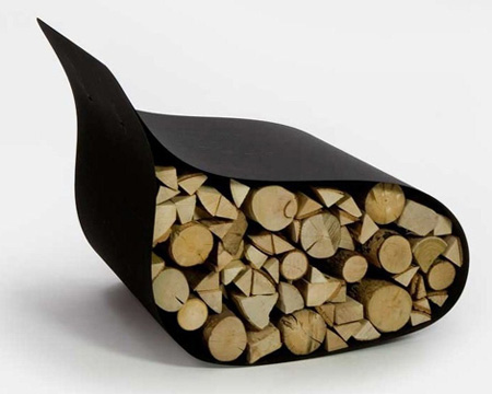 Because you can store your firewood in it and that is very convenient.